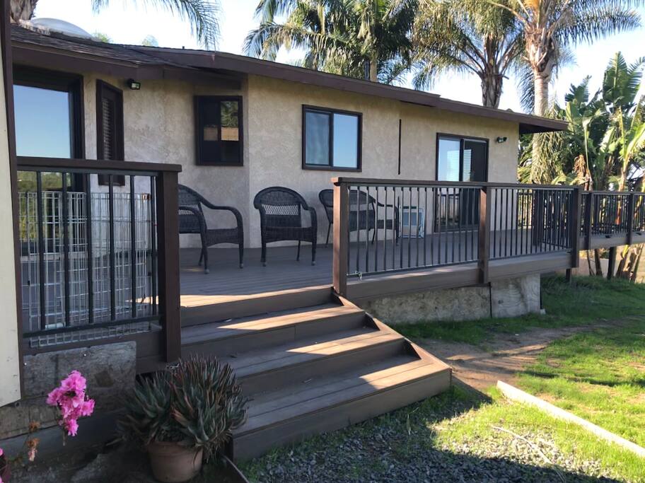 Private deck
