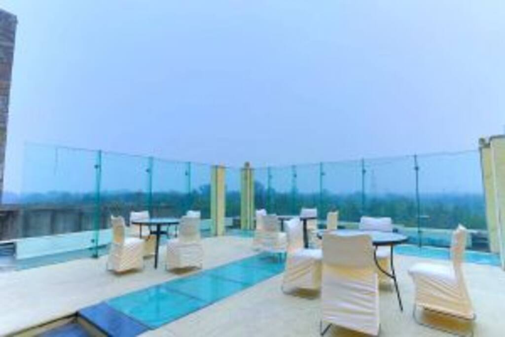 terrace to relax in evening