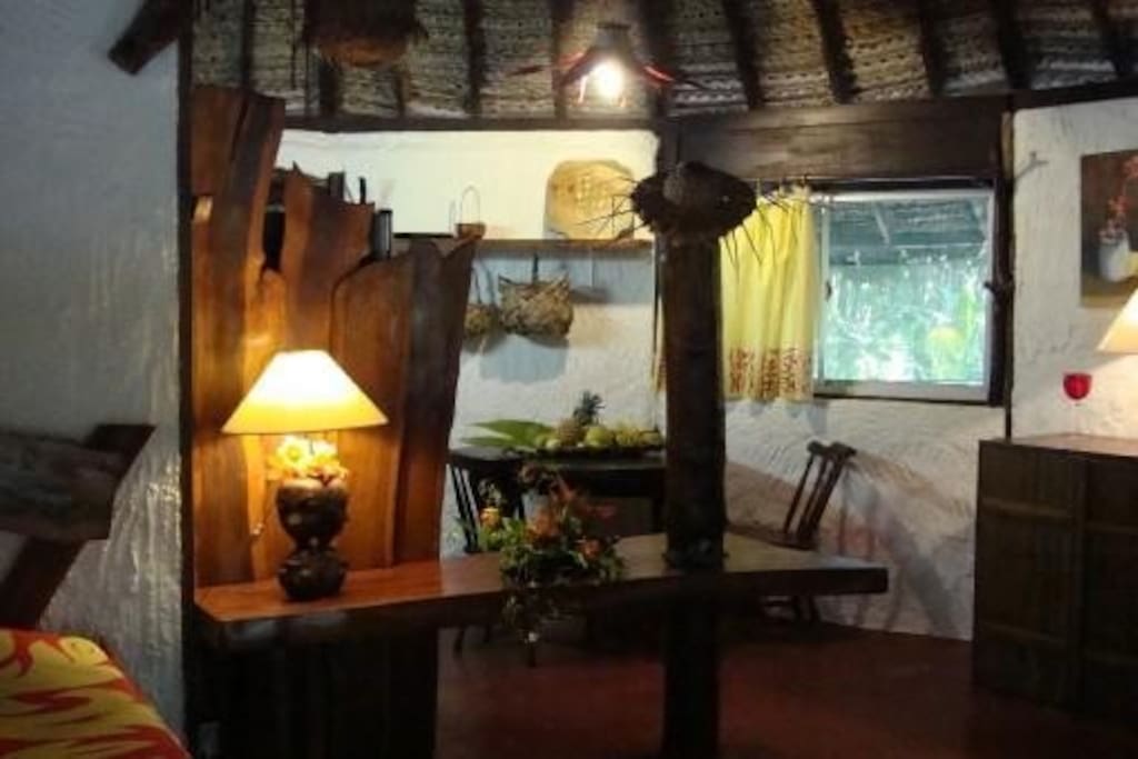Vue intérieure du Bungalow