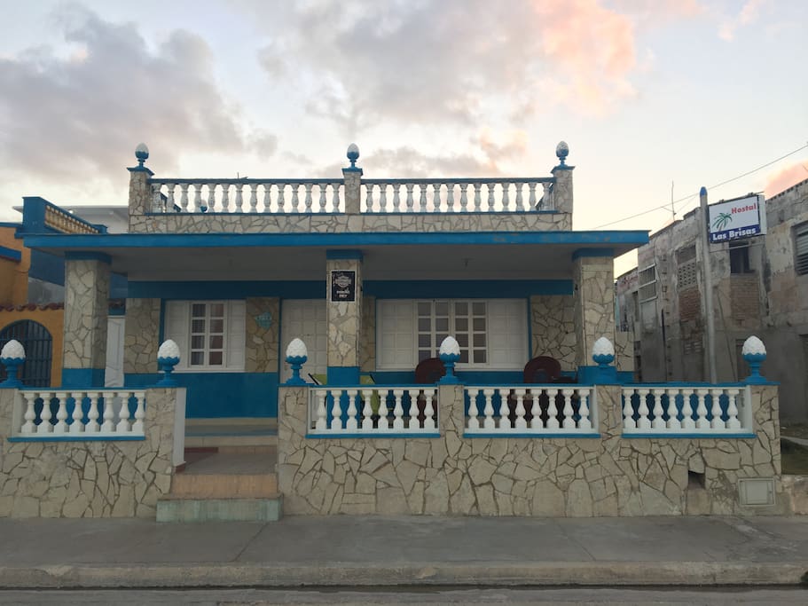 Frente de la casa