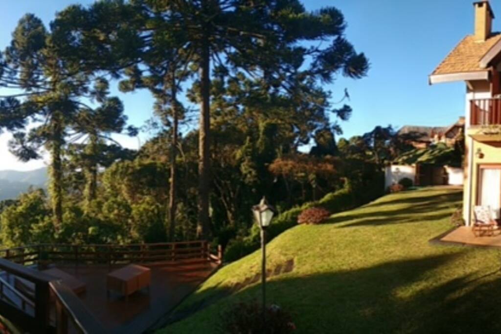 Vista Jardim e Deck
