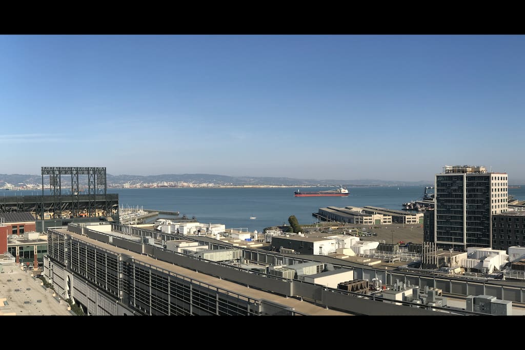View from the balcony.