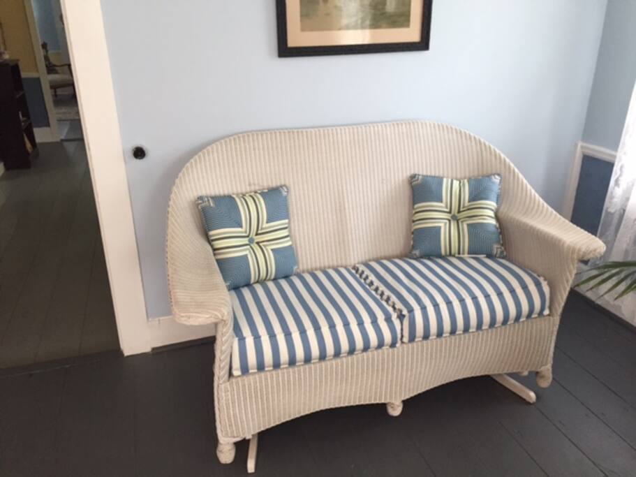 Shared lounge area