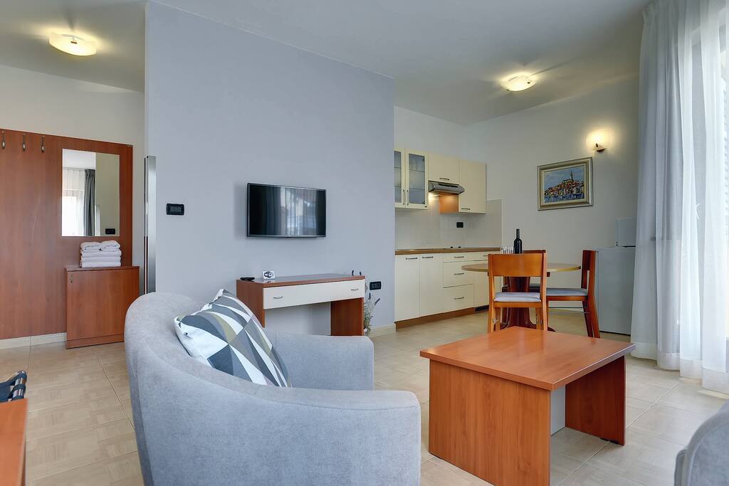 The living area