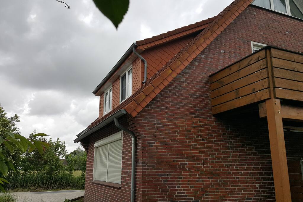Parkplatz am Haus