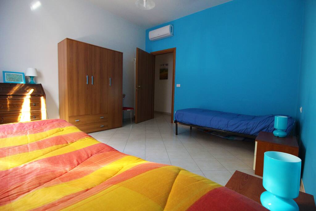 Two single beds