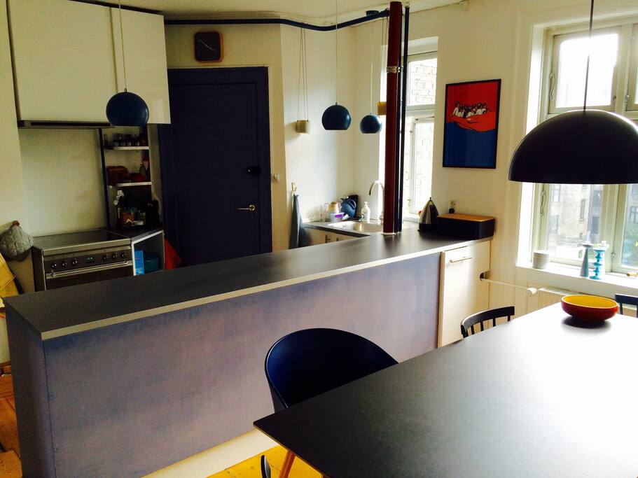 The open kitchen