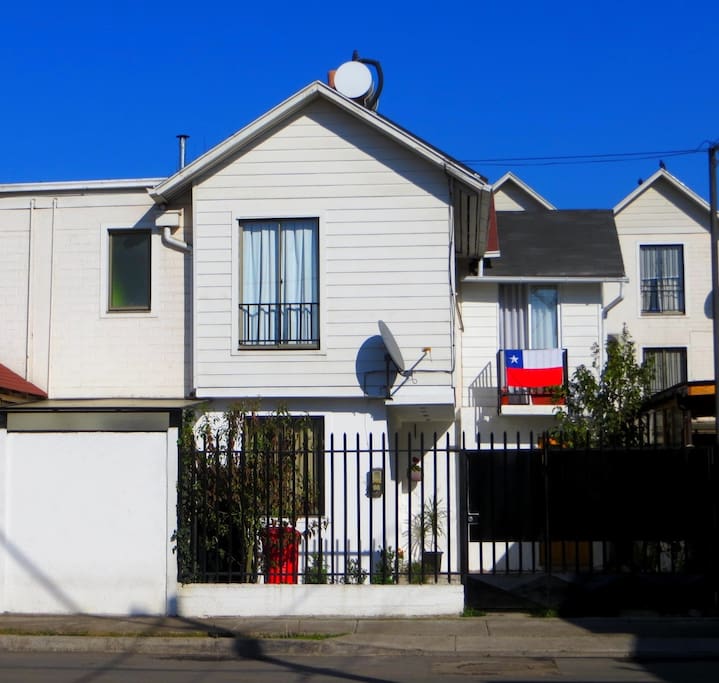 fachada de la casa