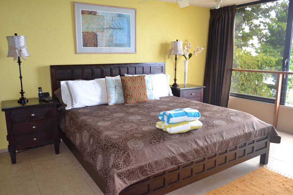 Master Bedroom Overlooking the ocean