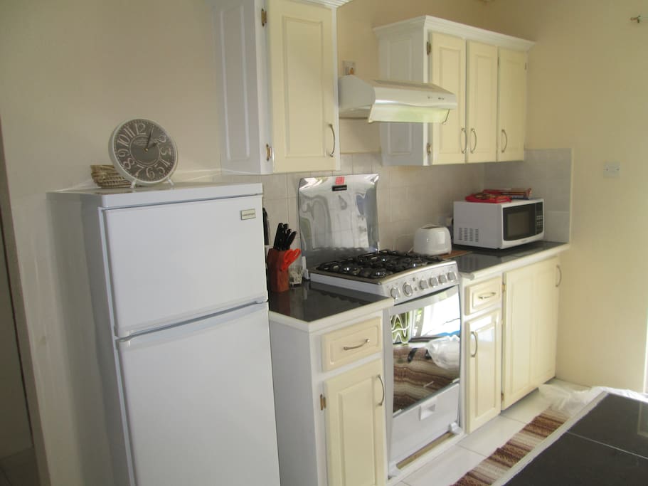 Fully equipped kitchen