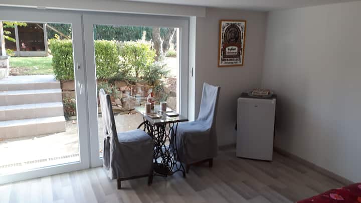 Studio Indépendant En Rez De Jardin - Obernai