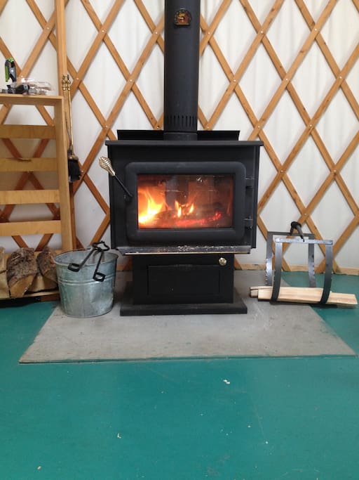 bon feu réconfortant