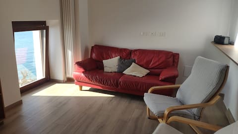 Popular Airbnb listing: La Mansarda di Crevari, sea view, garden in Genova
