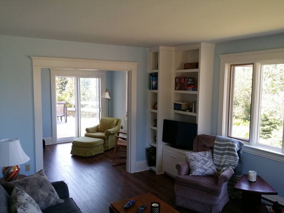 Living room and sun room