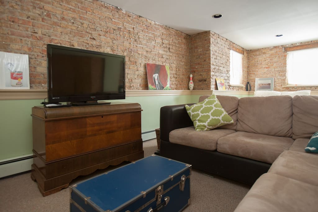 Kick back and watch your shows when you get home.