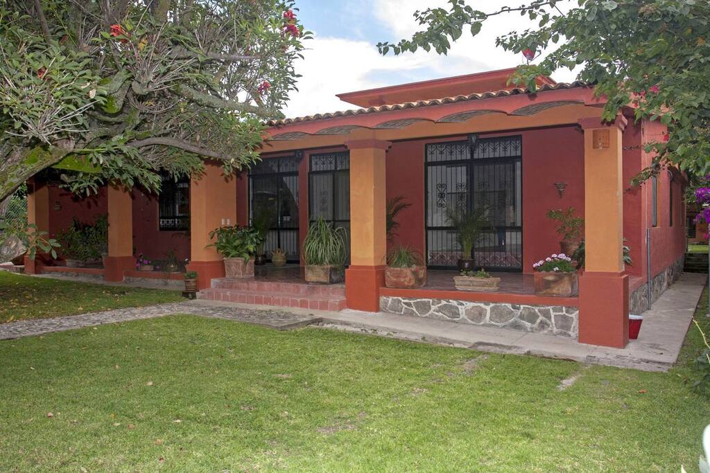 Front enterance to Hacienda de MarkO