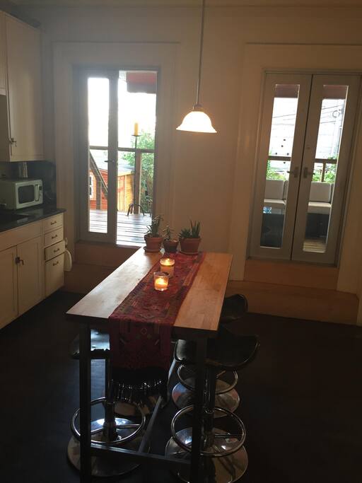 kitchen with dinning table