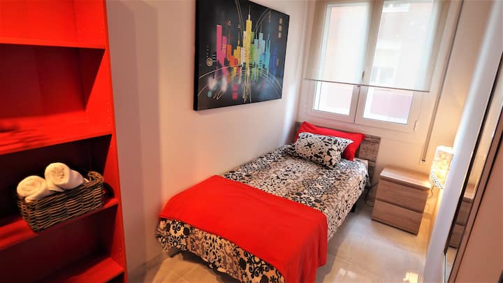 Საძინებელი II: 1 ერთადგილიანი საწოლი