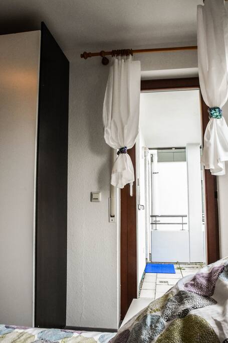 The Door to the Balcony