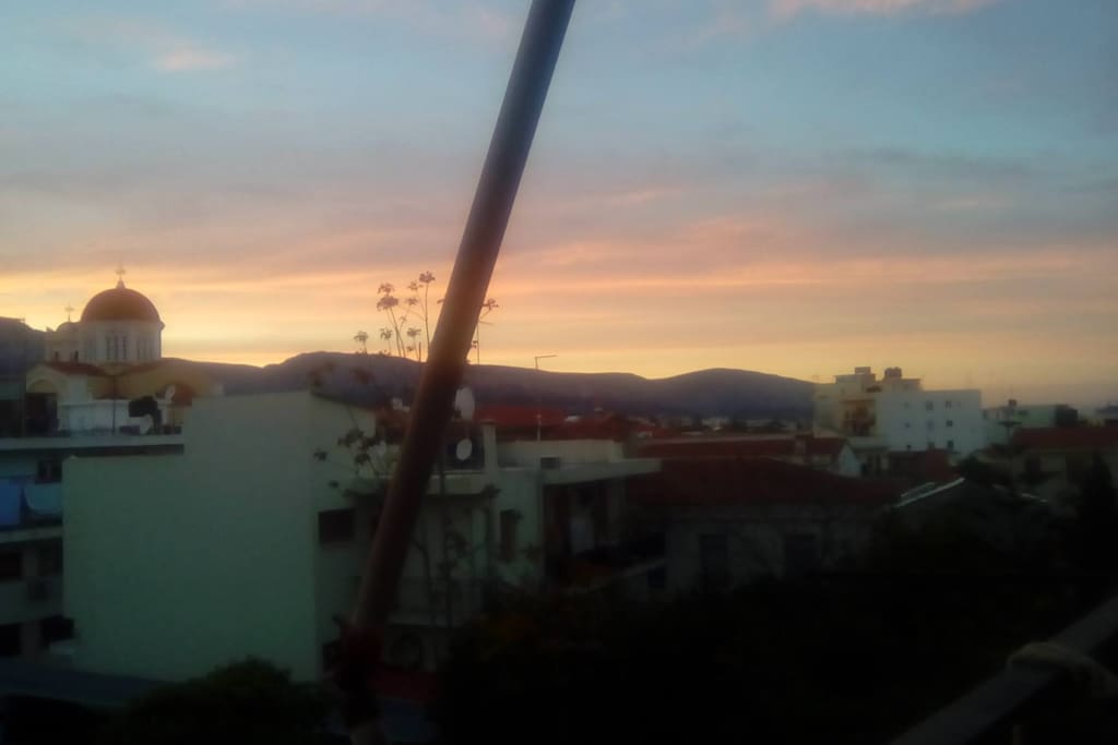 The view from the balcony of your room ;)