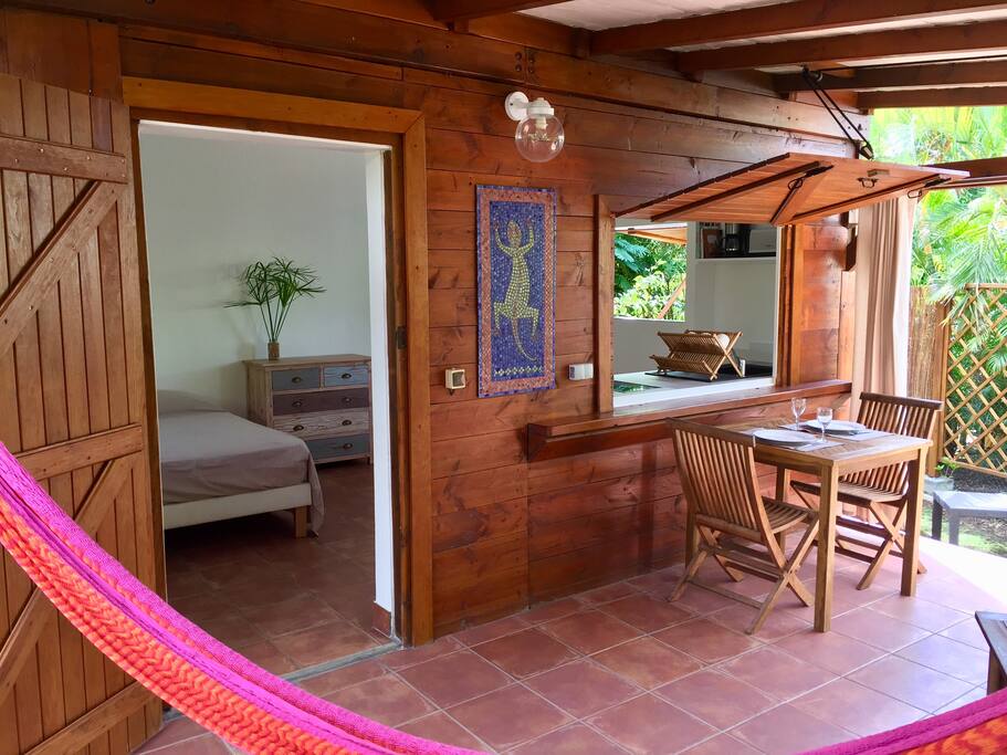 La terrasse et le hamac