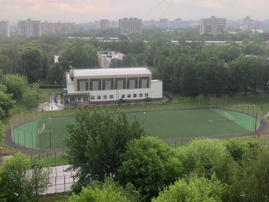 Вид из комнаты