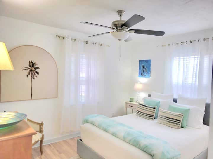 Fli mirë në dhomën tonë kryesore të gjumit të freskët, të qetë dhe qetësues 