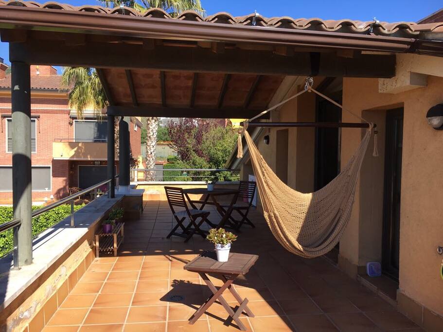 Terraza privada de 35m 2