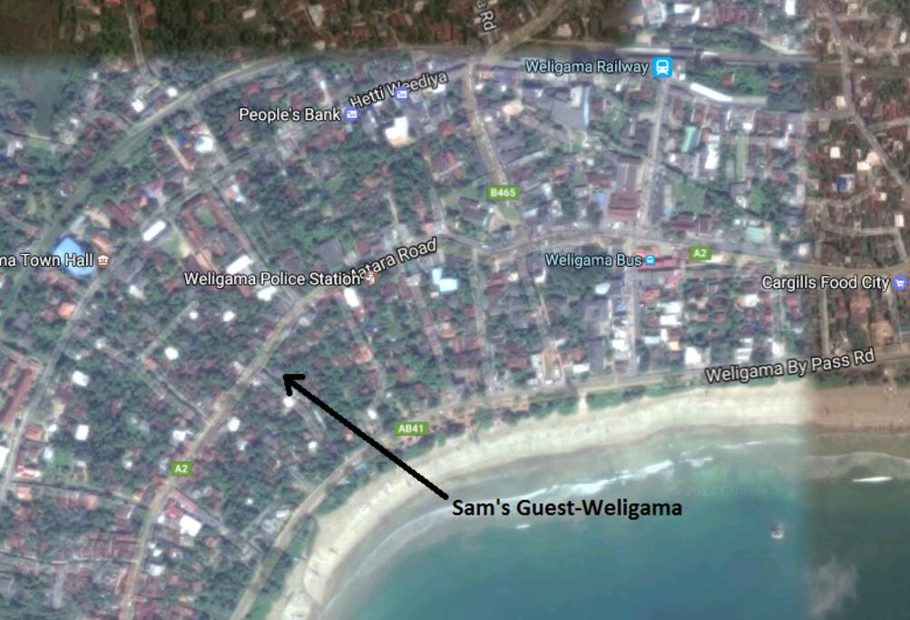 Sam's Guest map view