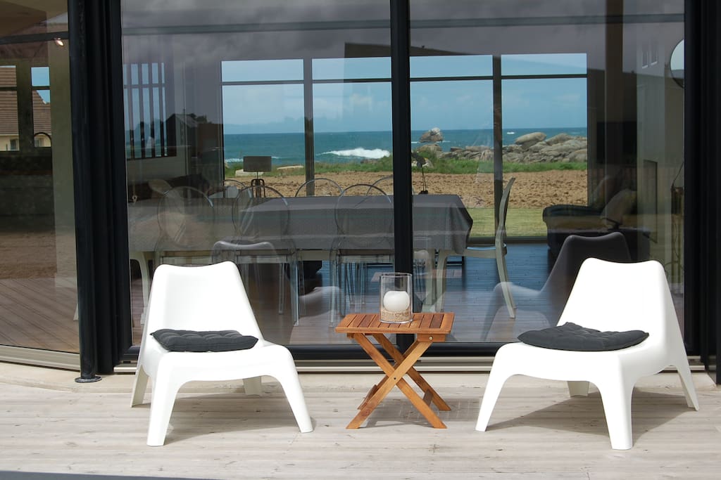 Terrasse côté sud