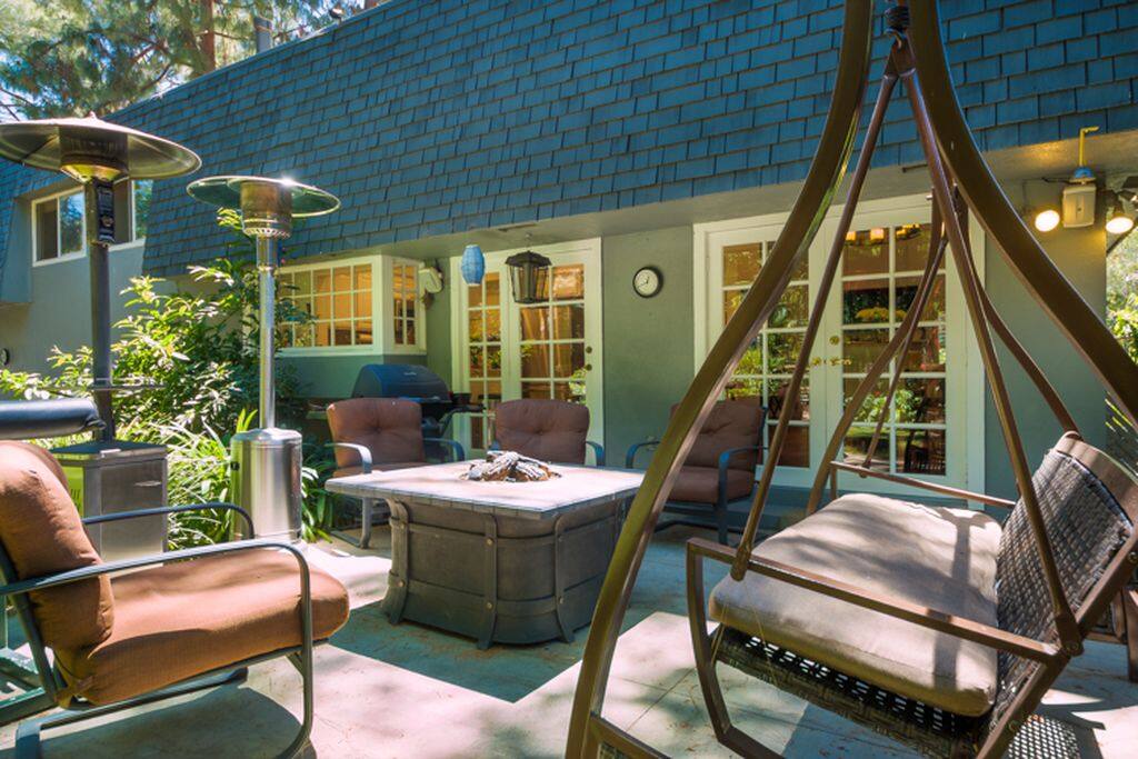 Backyard Barbecue area