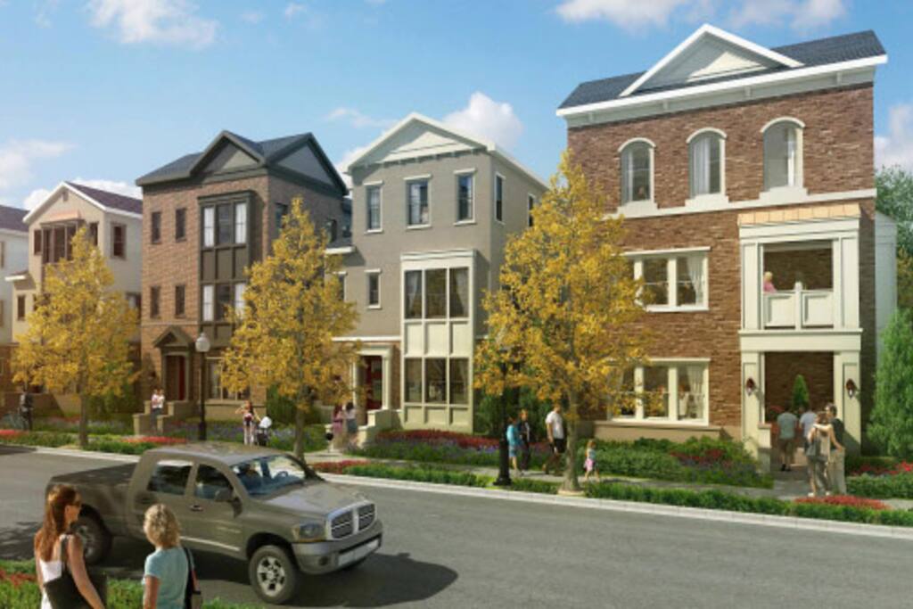 The house was just built and available January 2016. Top to floors occupied by owners.