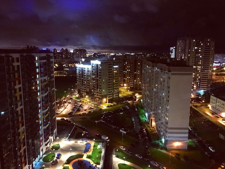Вид с балкона