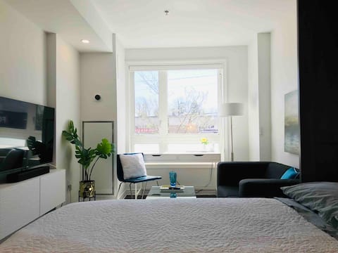 Central Ottawa Micro Condo Studio w Heated Parking