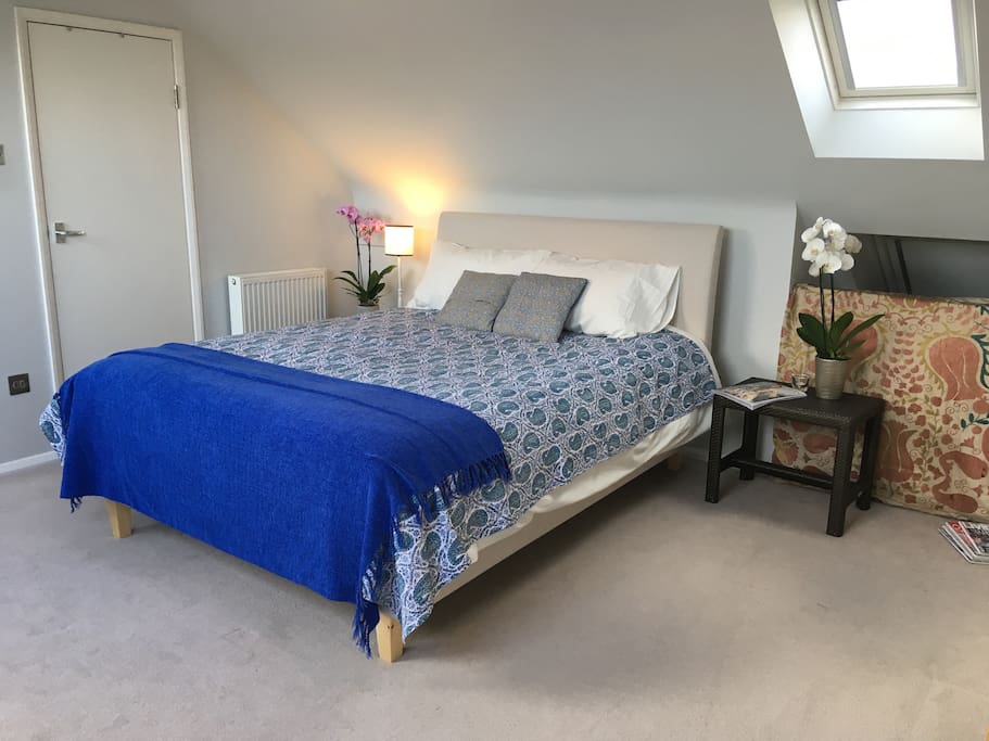 Super comfortable new mattress and bed