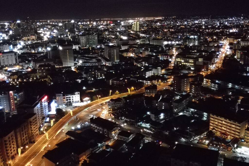 空中花园夜景