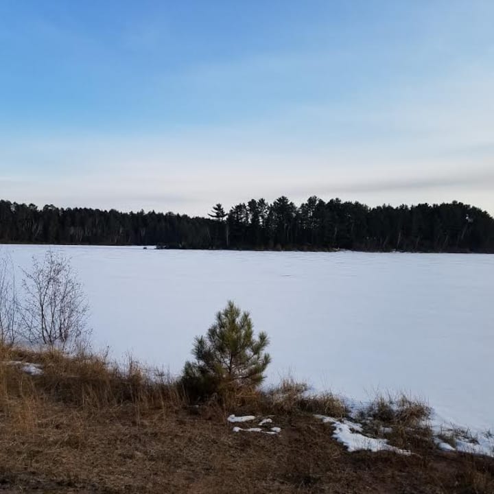 Awesome Lake Home Barnes , WI on snow/ATV trails Houses for Rent in