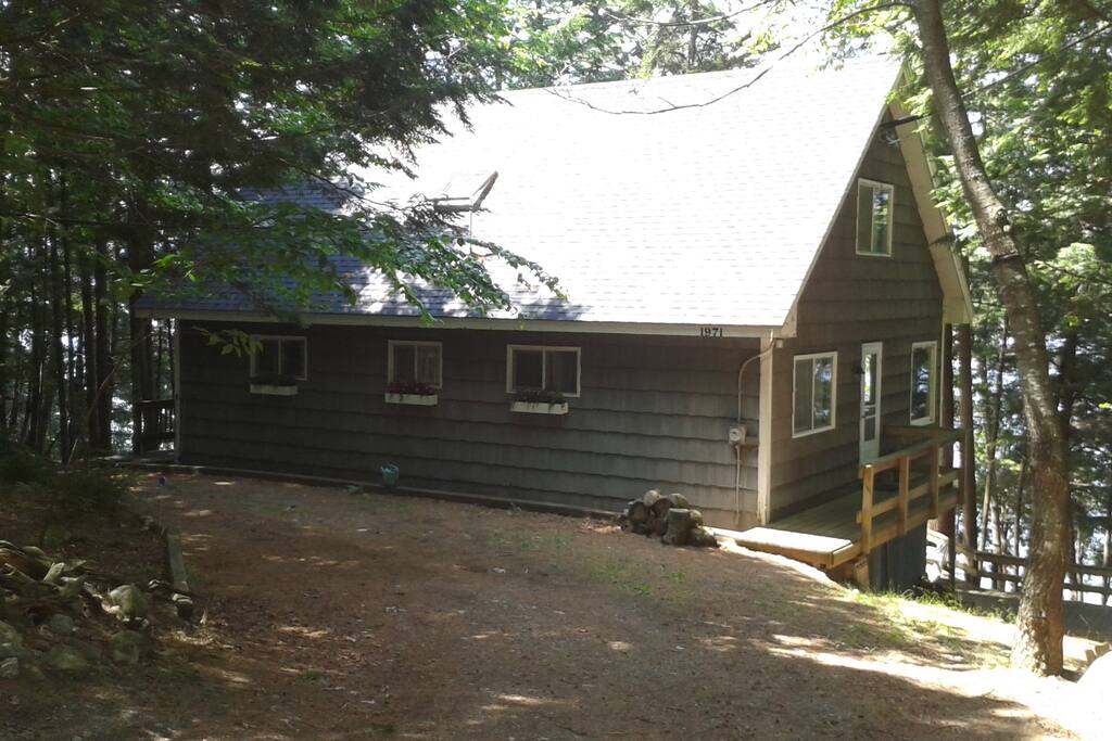 This is the actual front of the house.