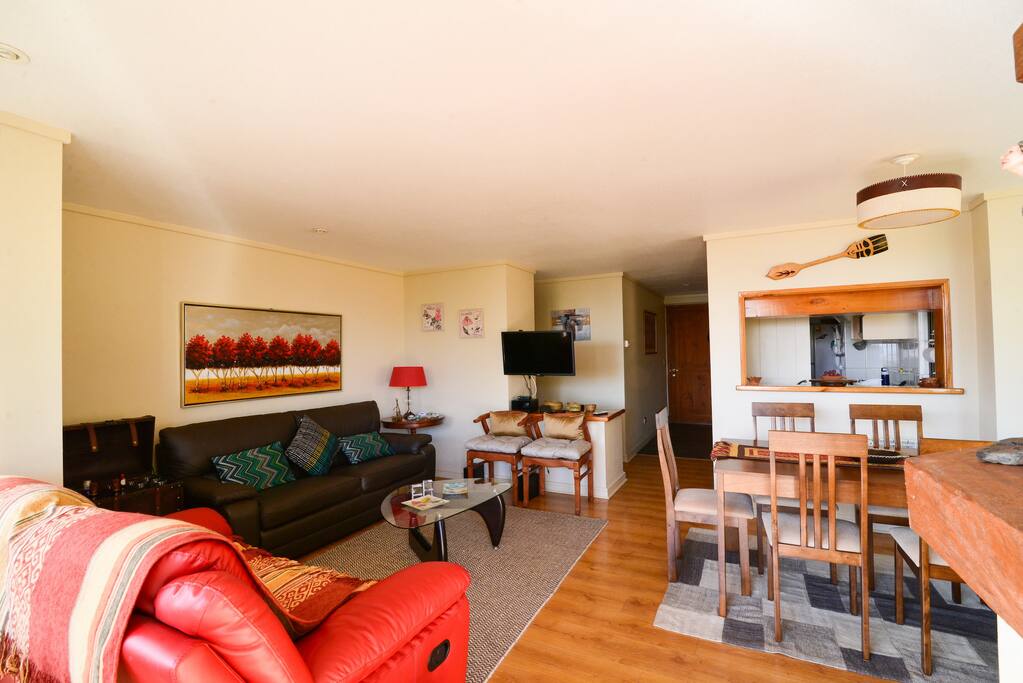 Hall Acceso, Living Comedor