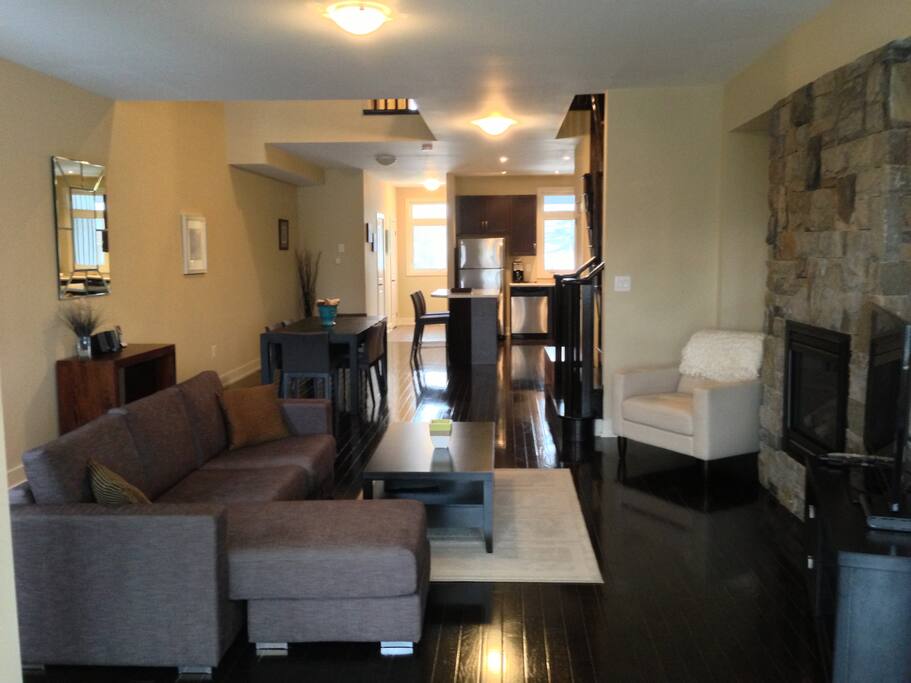High Ceilings and Open Living Space