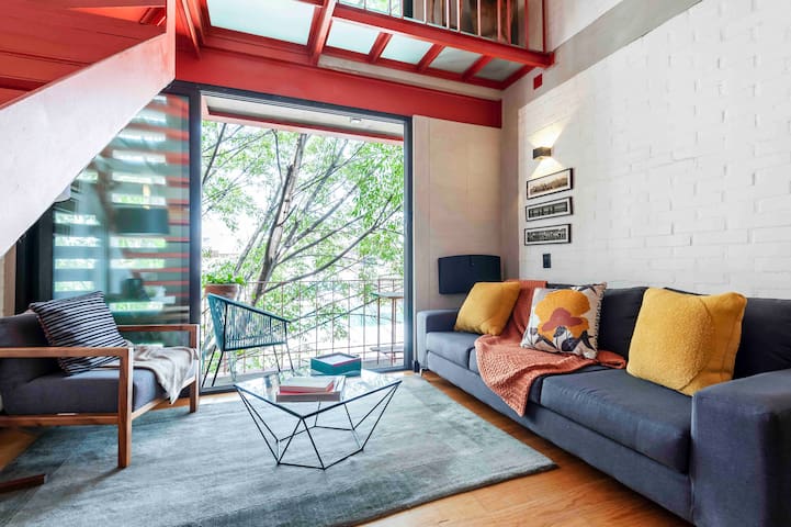 Condesa stylish apt. private terrace 2bdr, 2bd