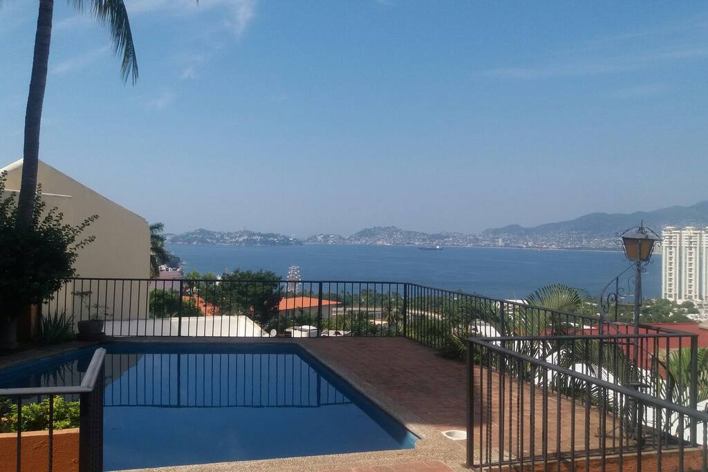 vista a la Bahía de acapulco