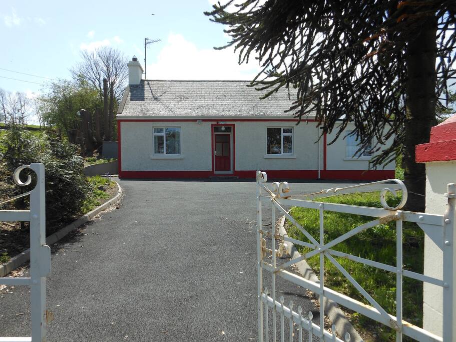 The cottage where you will be staying