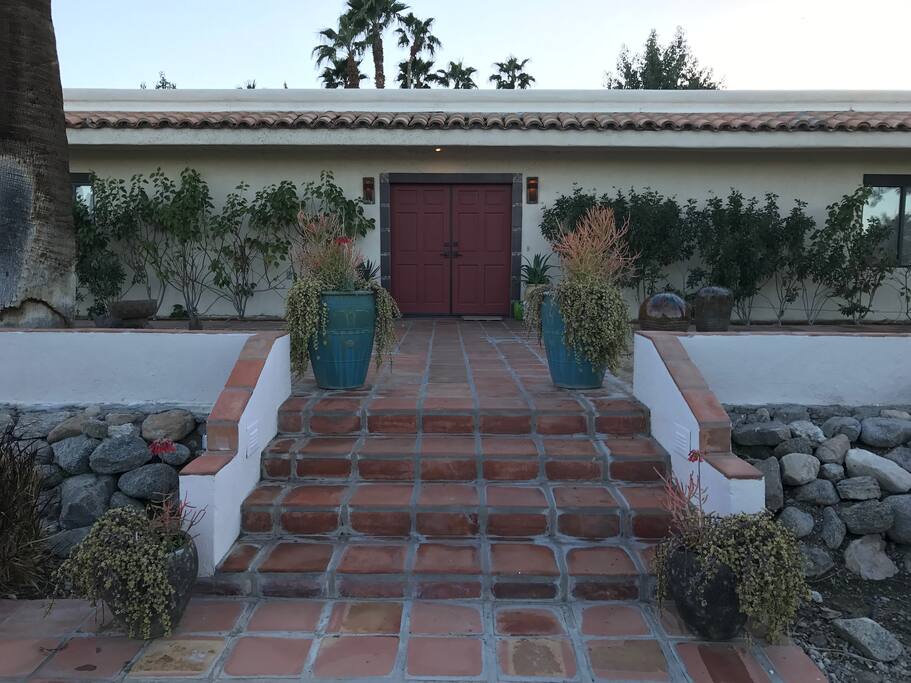 Grand entrance.