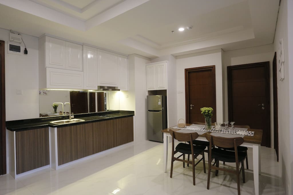Kitchen and Dining Area