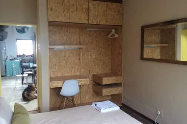 ห้องนอนผู้เข้าพัก