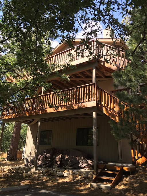 Four season fun! Enjoy summer time at this mountain resort home.