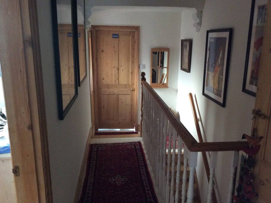 Hall leading to bedroom