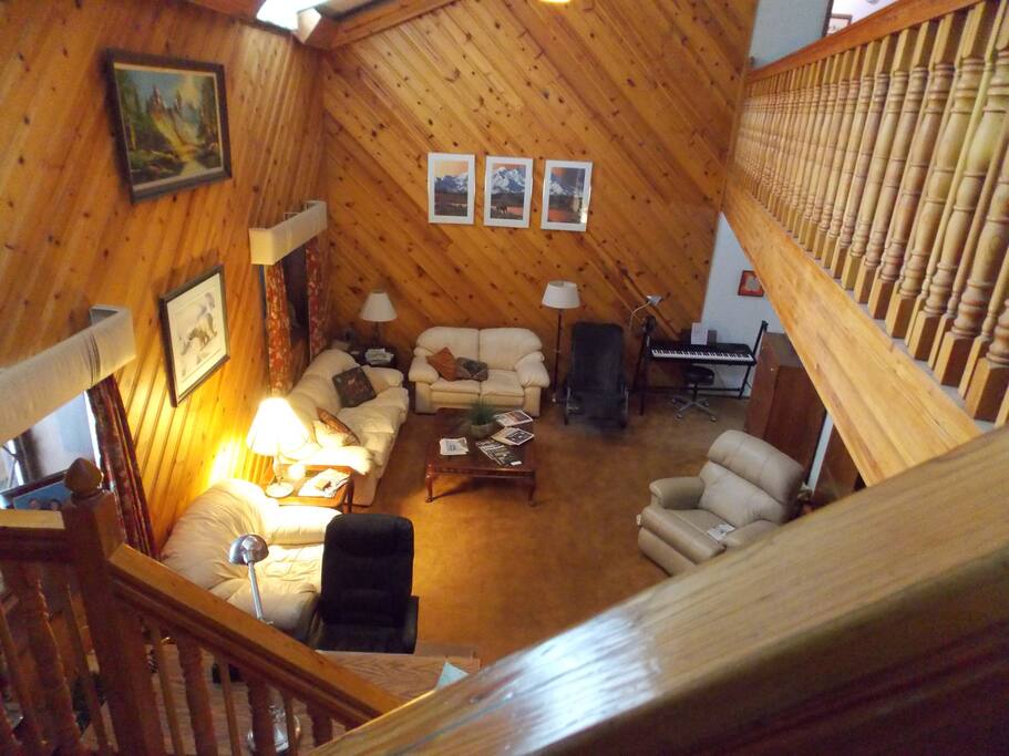 Living room lounge area