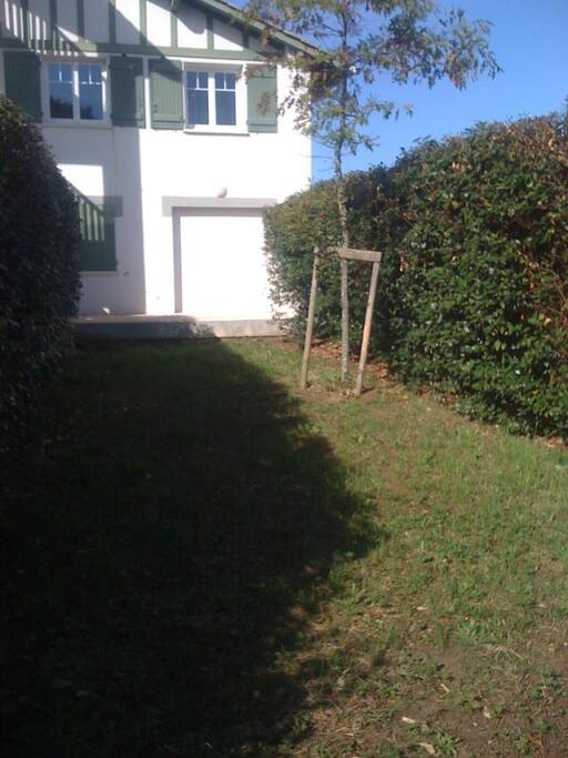 Jardin arboré privatif